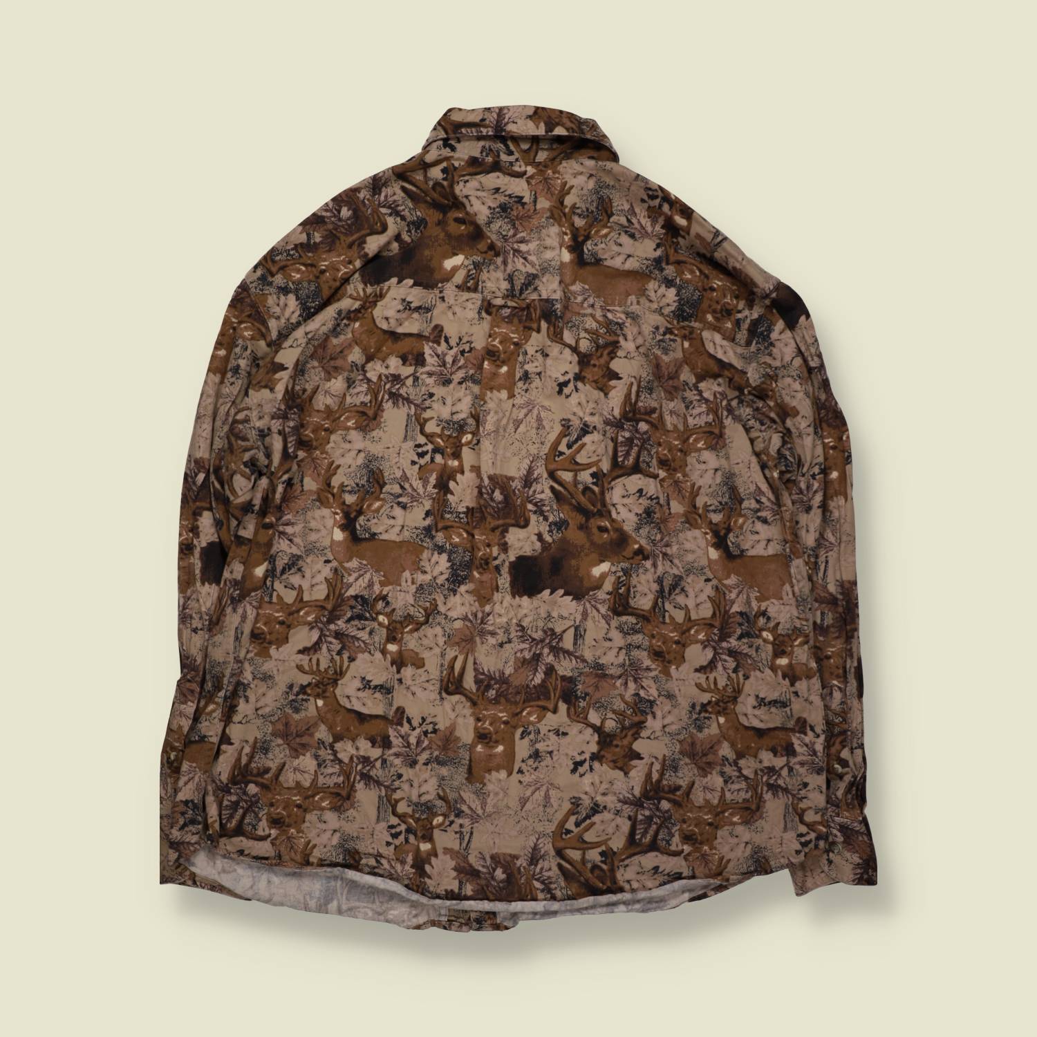 1990s | Winchester | Hunting Print Button Up Shirt | Camo Deer Print – XXXL
