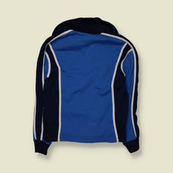 1970s | Tenson | Sports Track Jacket | Made in Sweden | Blue and Black – XS