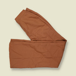 1970s | Tan High Waist Flared Trousers - w26