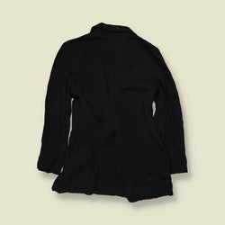 1980s | Gewan Squire | Black Studded Lapel Blazer - 6