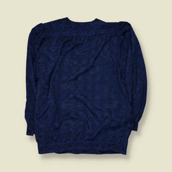 1980s | Givenchy En Plus | Blue Check Top and Pleated Skirt Set - Made in West Germany - 22