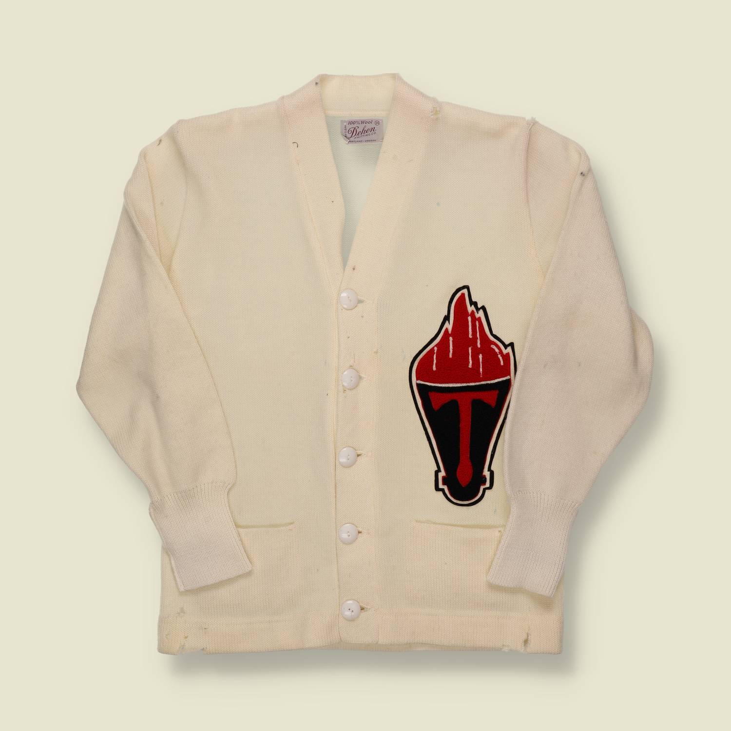 1950s Letterman Cardigan - S