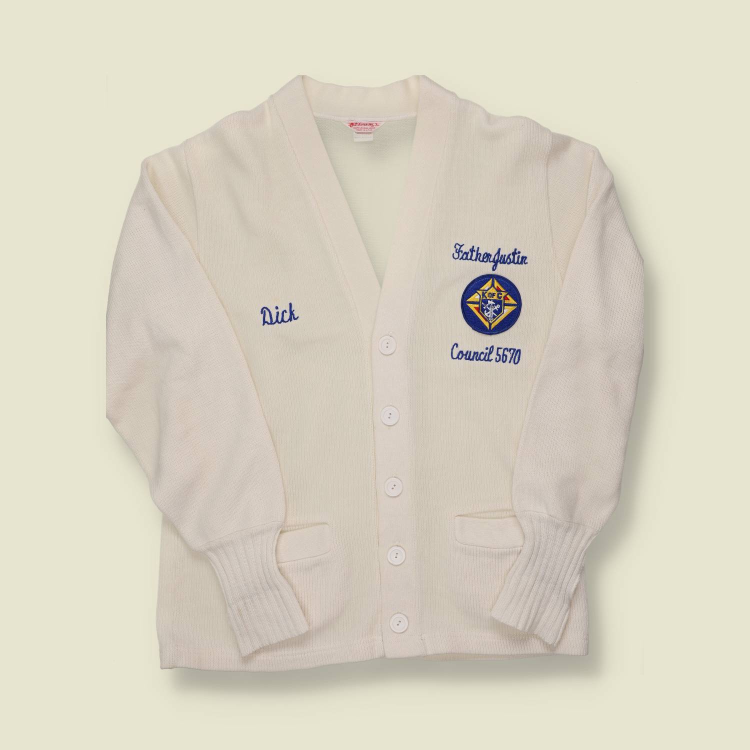 1970s Letterman Cardigan - M
