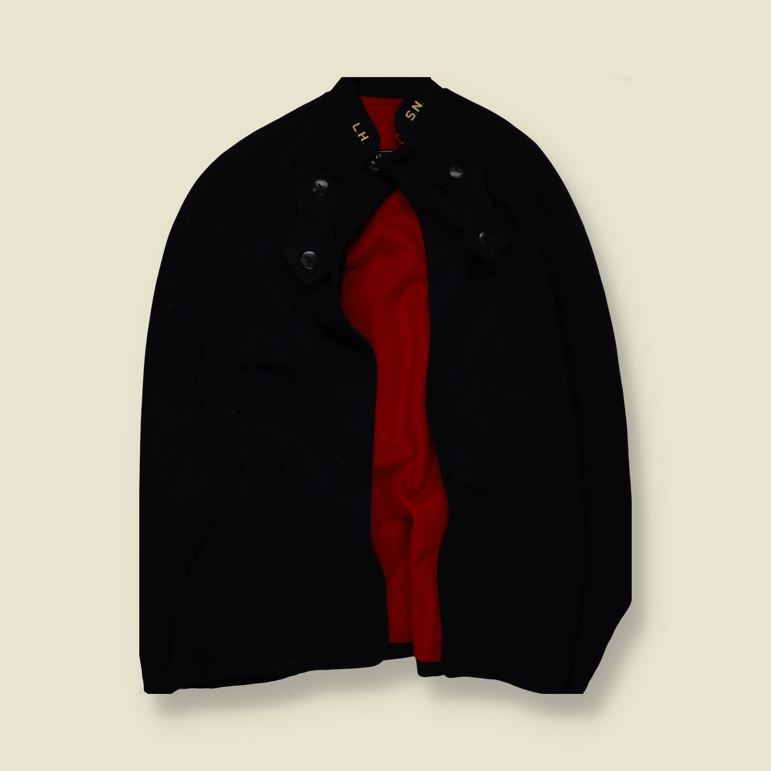 1940s/50s Wool Military Cape - L