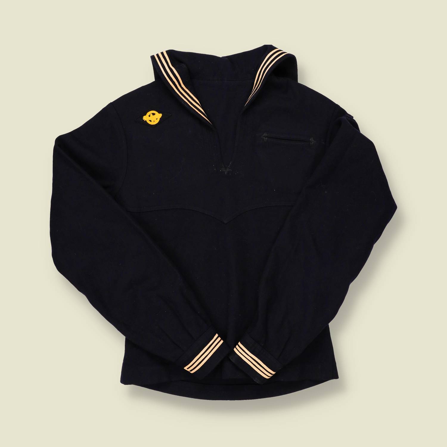 1940s Enlisted US Navy Sailors Wool Top - XS/S