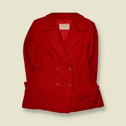 1980s | Pendleton | Double Breasted Wool Jacket | Red - 20