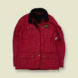 2000s | Barbour International | Quilted Jacket | Red - 10