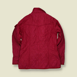 2000s | Barbour International | Quilted Jacket | Red - 10