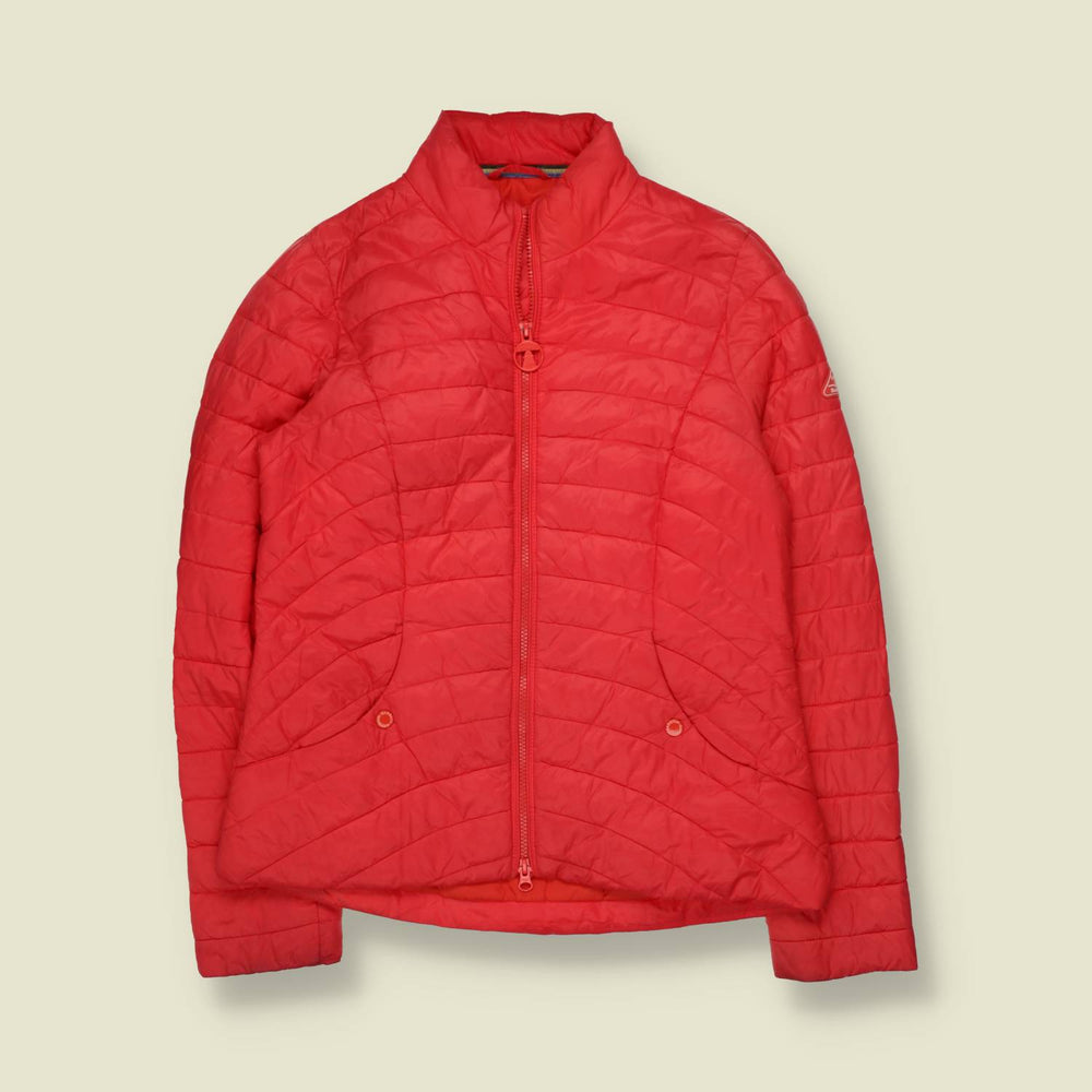 2000s | Barbour | Down Quilted Jacket | Red - 10