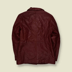 1990s | Pelle | Leather Jacket | Oxblood - 10
