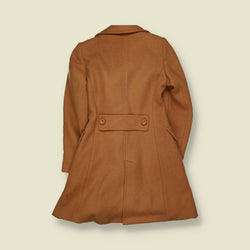 1970s | Double Breasted Wool Coat | Camel - 4