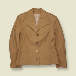 1970s | Tailored Wool Jacket | Camel - 10