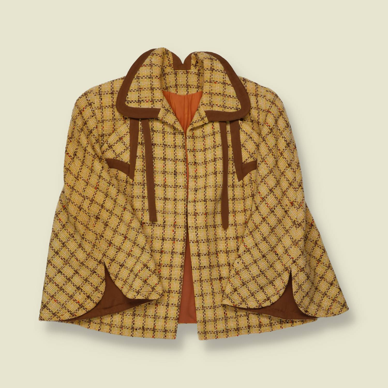 1960s | Shaw Bros Huddersfield | Tweed Jacket | Yellow & Brown - 14