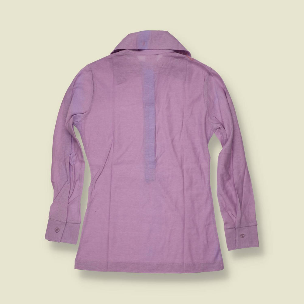 1970s | TGL | Deadstock Cotton Top | Lilac - 6