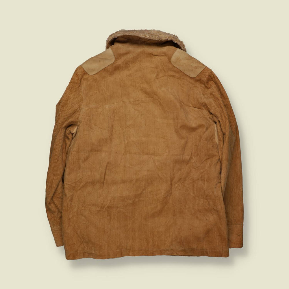 1970s | Milberry | Corduroy Ranch Coat | Tan - 14