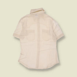 1970s | City Swingers | Deadstock Cotton Blouse | Cream - 8
