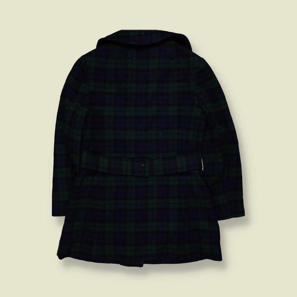 1970s | Pendleton | Tartan Coat | Green & Navy - 10