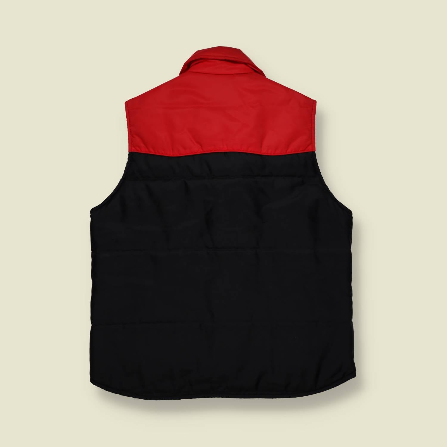1970s Apollo Sportswear Hyndman Transport Quilted Vest - M