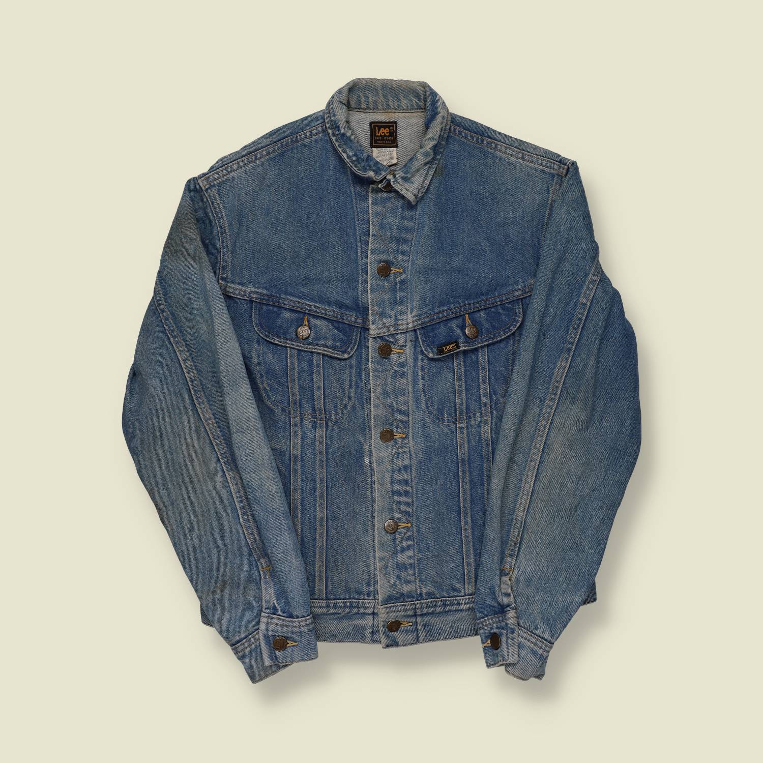 1980s Lee Made in USA Denim Jacket - S