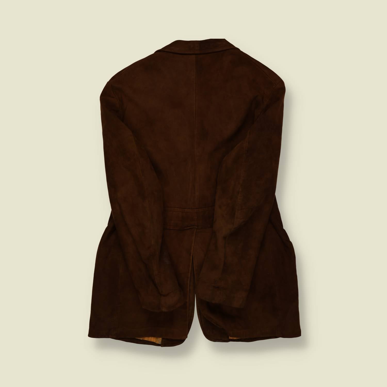 1960s Swagger Centre Suede Blazer - M/L