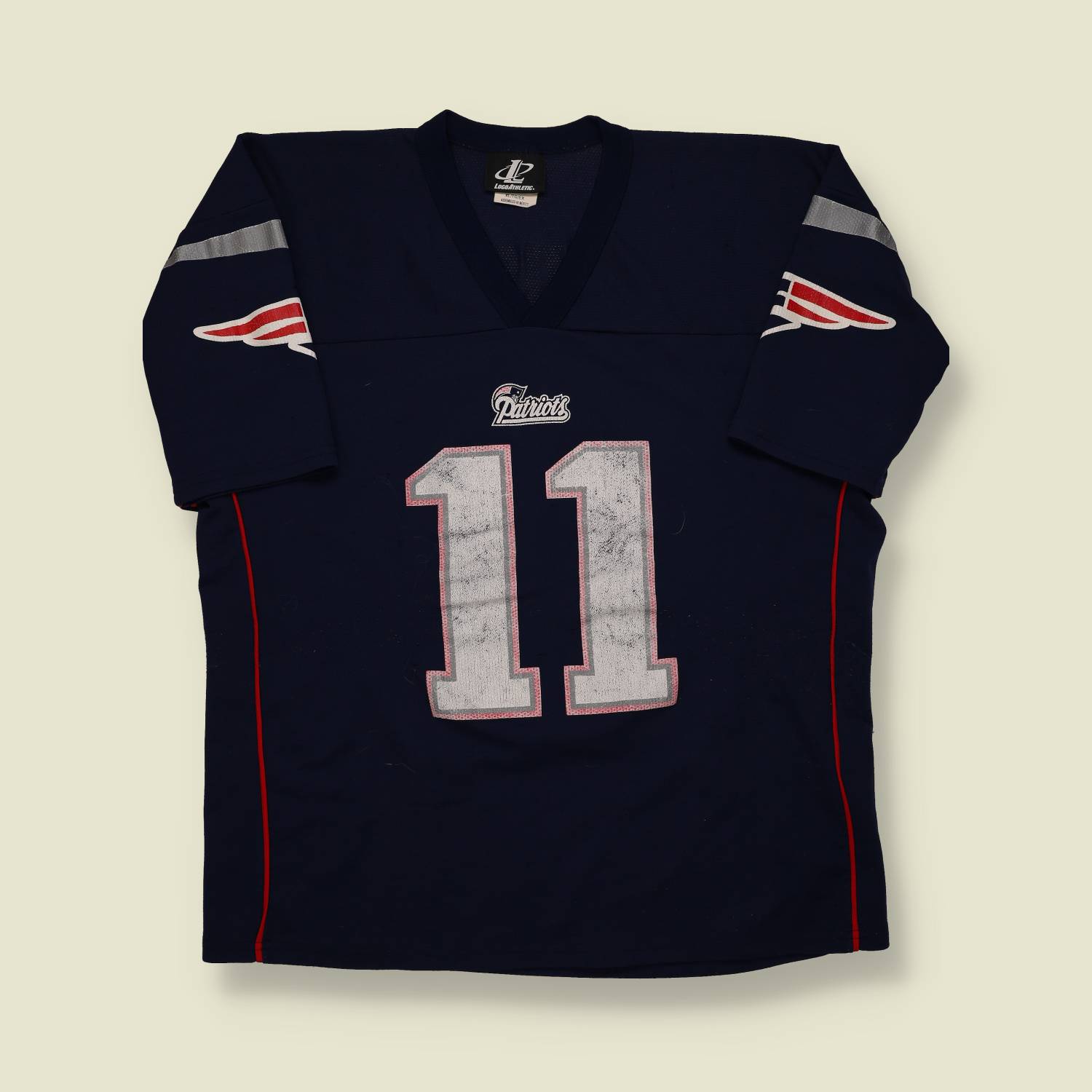 1990s New England Patriots Drew Bledsoe Jersey - L