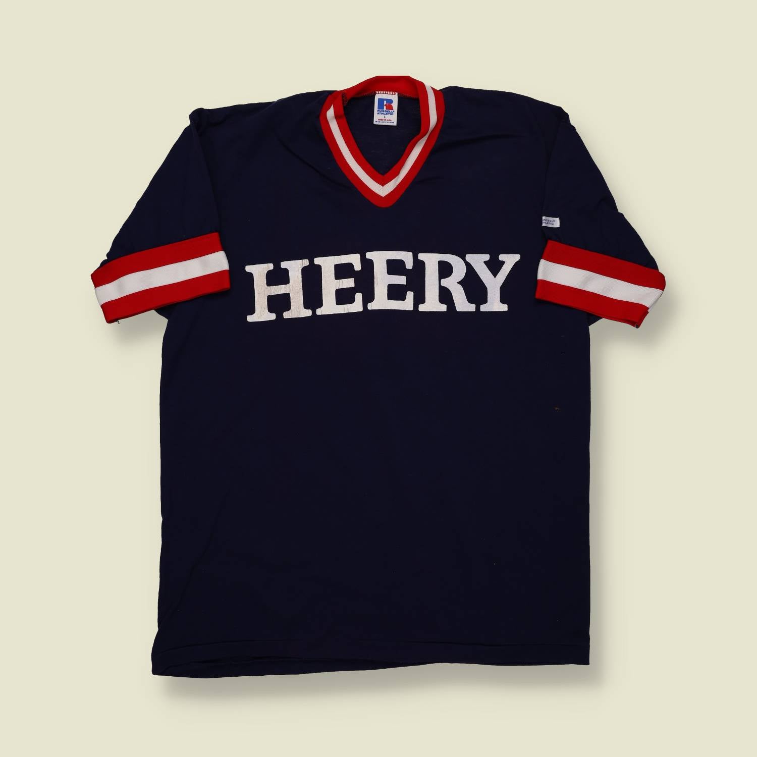 1980s Russell Athletic “HEERY” Football Jersey #12 - S