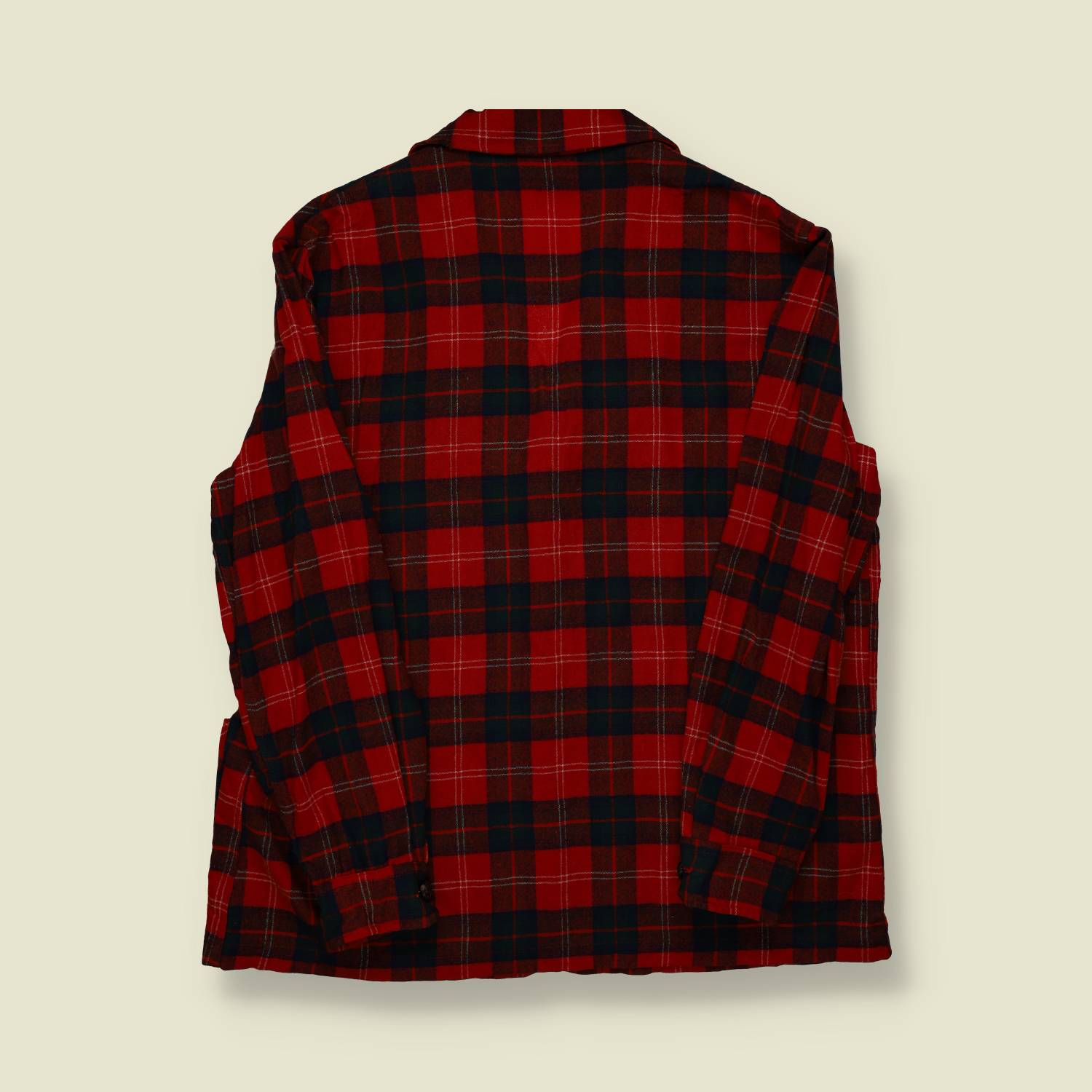 1960s Pendleton Wool Plaid Sport Jacket - Made in USA  - XL