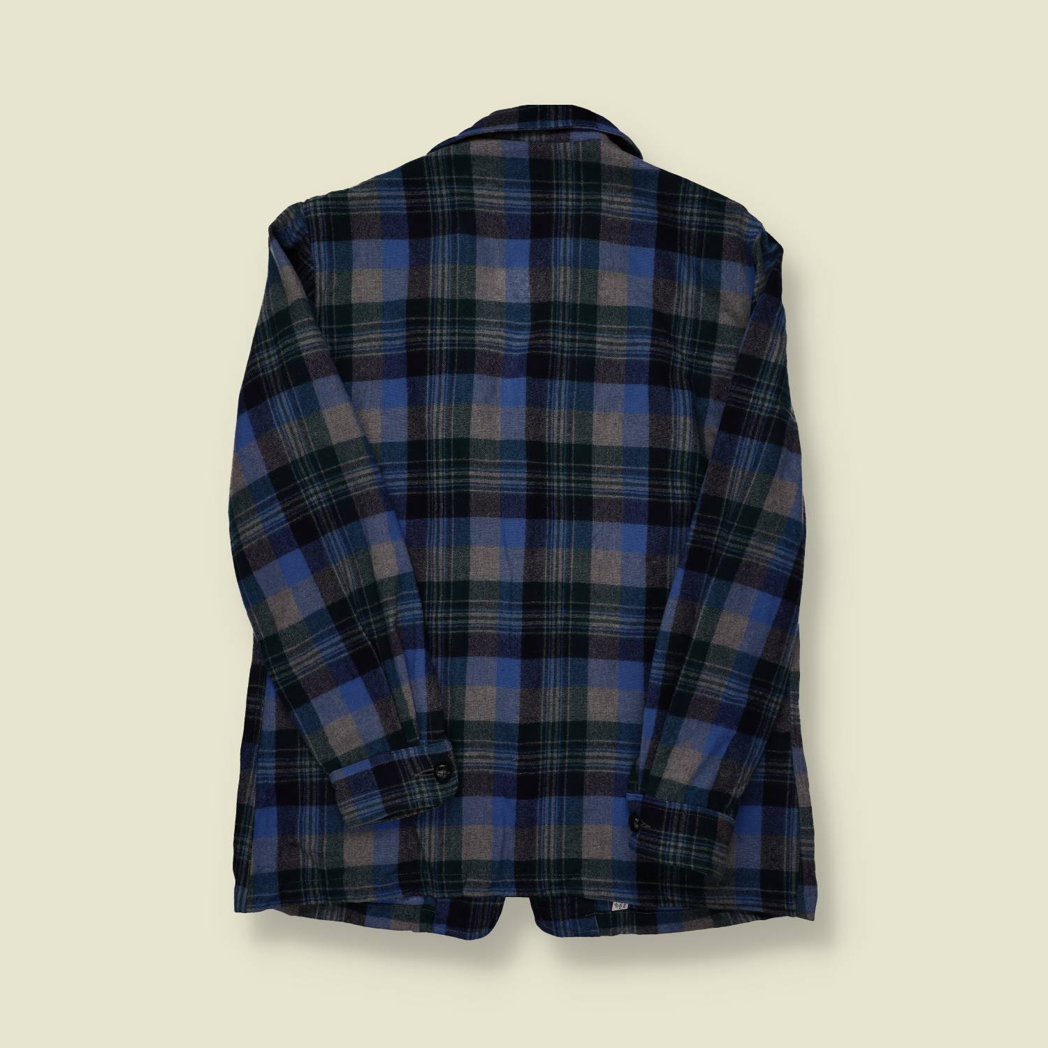 1960s Pendleton Wool Plaid Sport Jacket - Made in USA - M