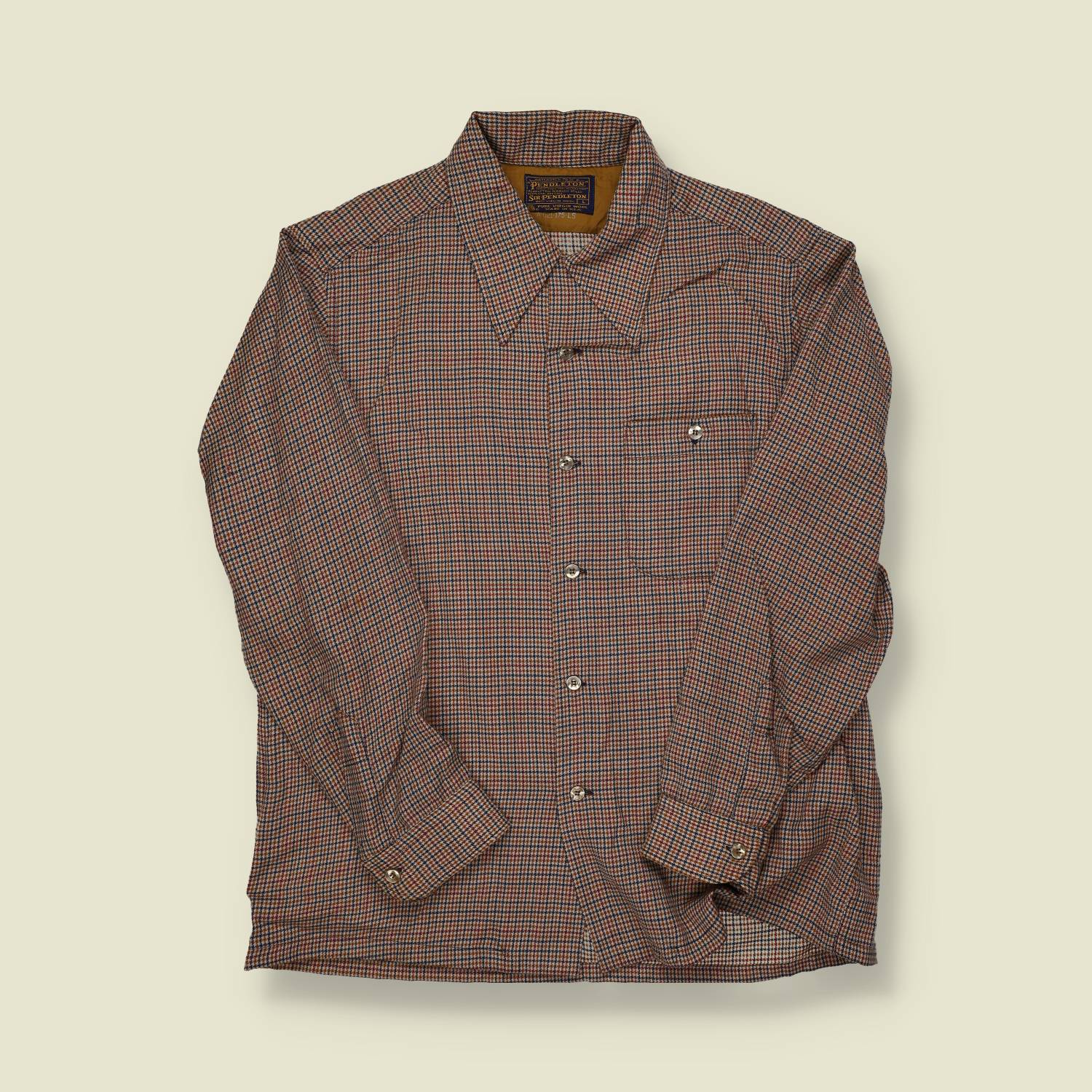1960s Pendleton Sir Pendleton Check Shirt - M/L