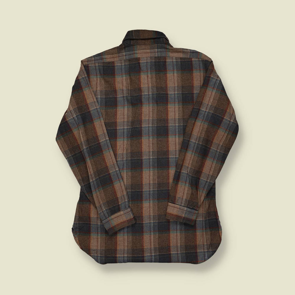 1990s Pendleton Wool Plaid Button Down Shirt - M
