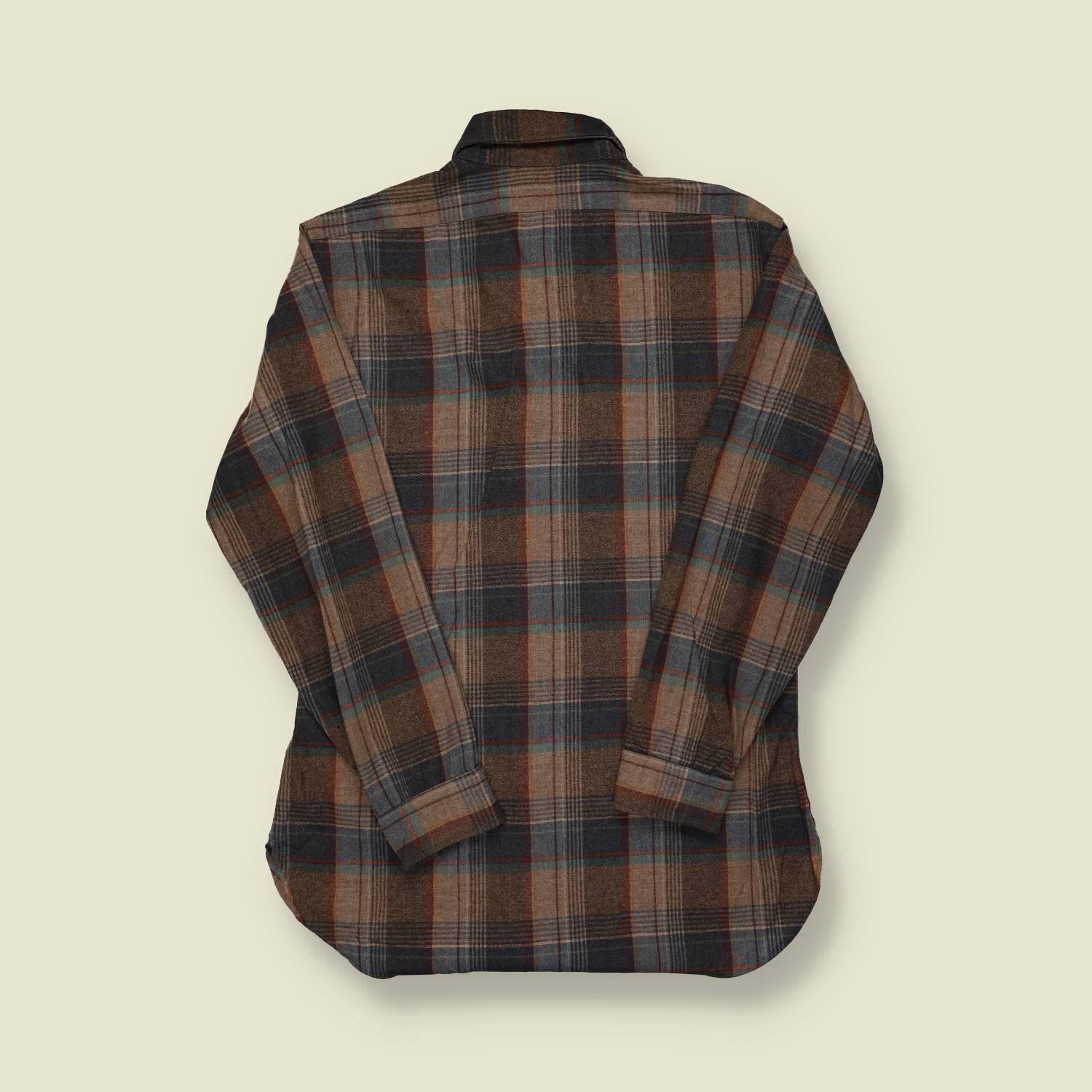 1990s Pendleton Wool Plaid Button Down Shirt - M