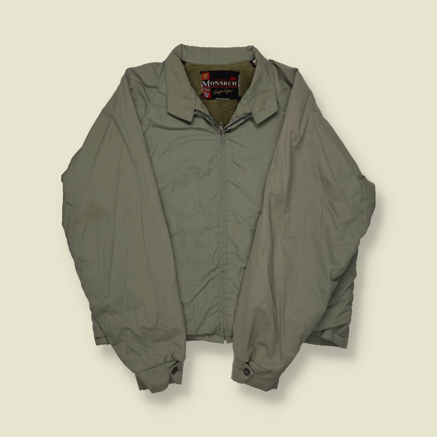 1960s Monarch Comfort Styled Zip Jacket - M