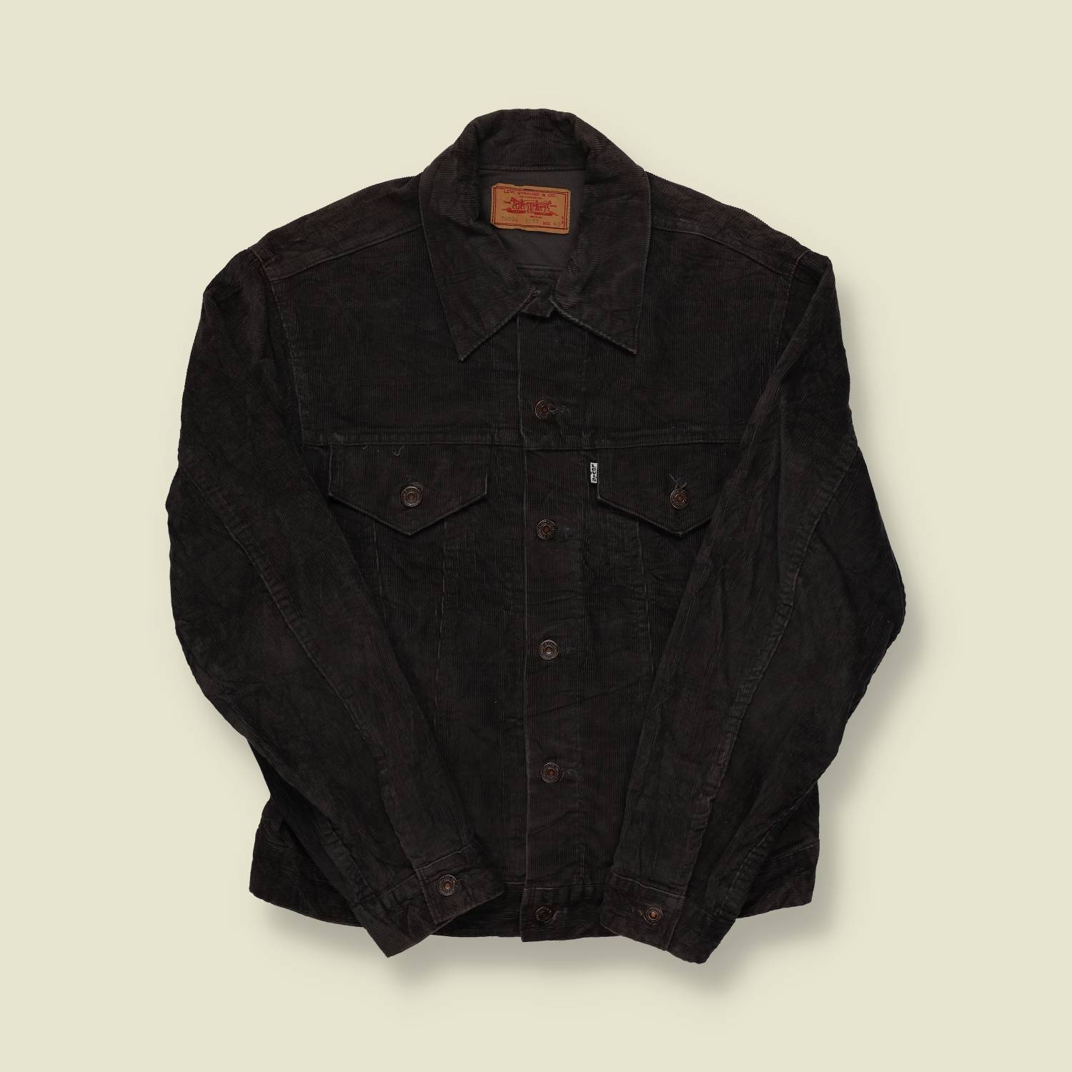 1970s Levi’s Corduroy Trucker Jacket – Brown - S