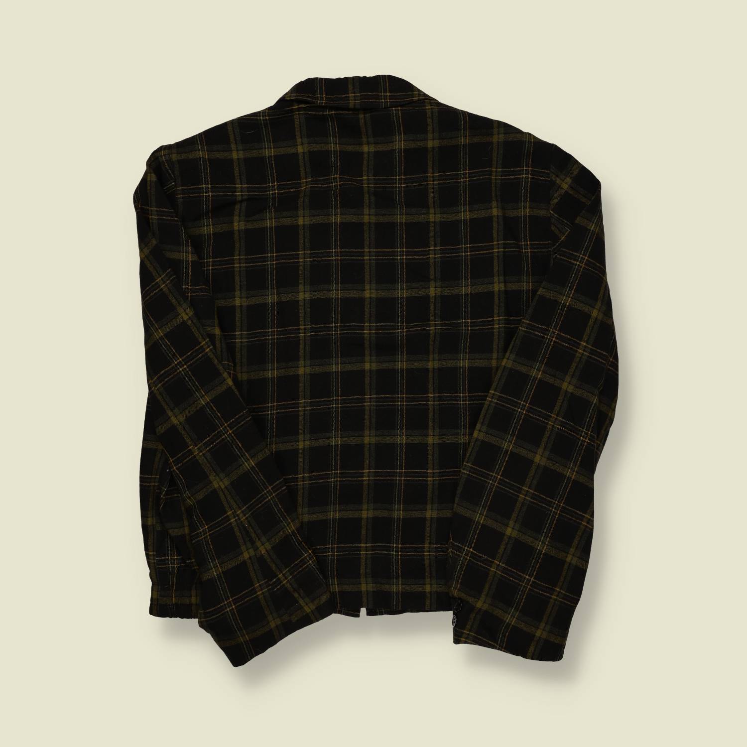 1960s Pendleton Wool Plaid Zip Jacket - S/M