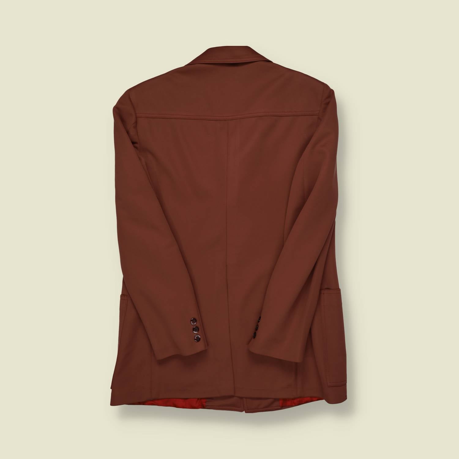 1970s The Sovereign Rust Leisure Jacket - XS/S