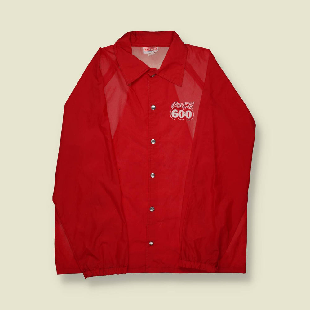 1980s Coca-Cola 600 Racing Coach Jacket - L/XL