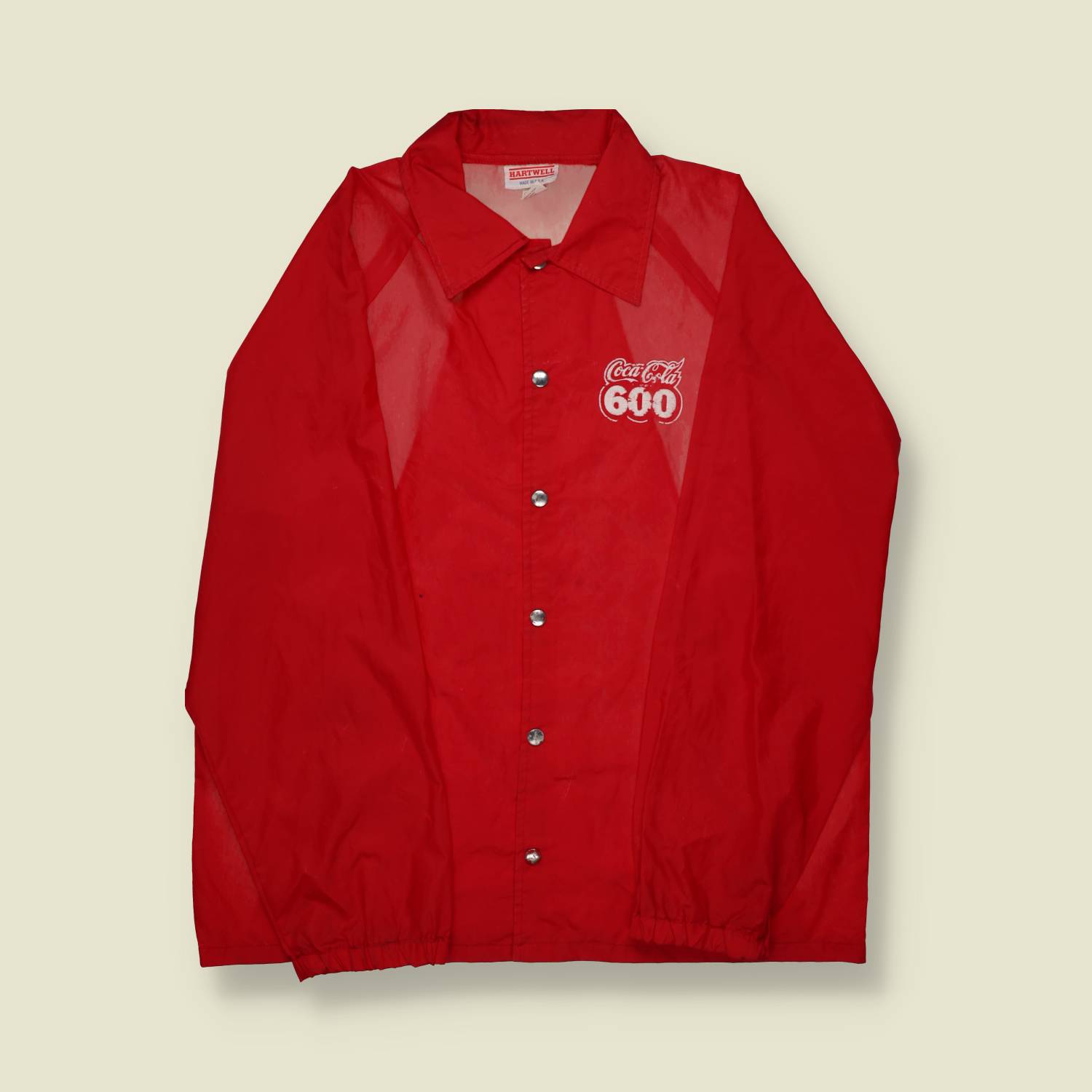 1980s Coca-Cola 600 Racing Coach Jacket - L/XL