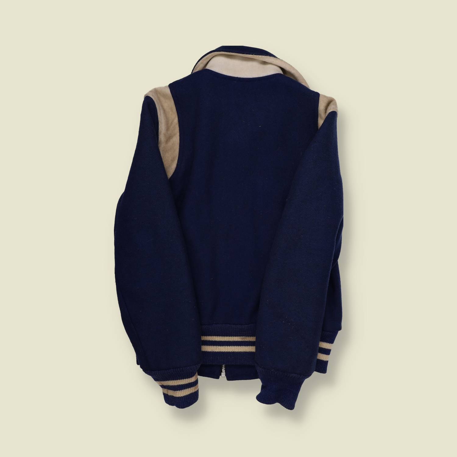 1950s–60s Hatchers Wool & Suede Varsity Jacket - XXS/XS