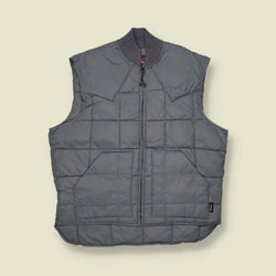 1970s Walls Western Quilted Nylon Vest - L/XL
