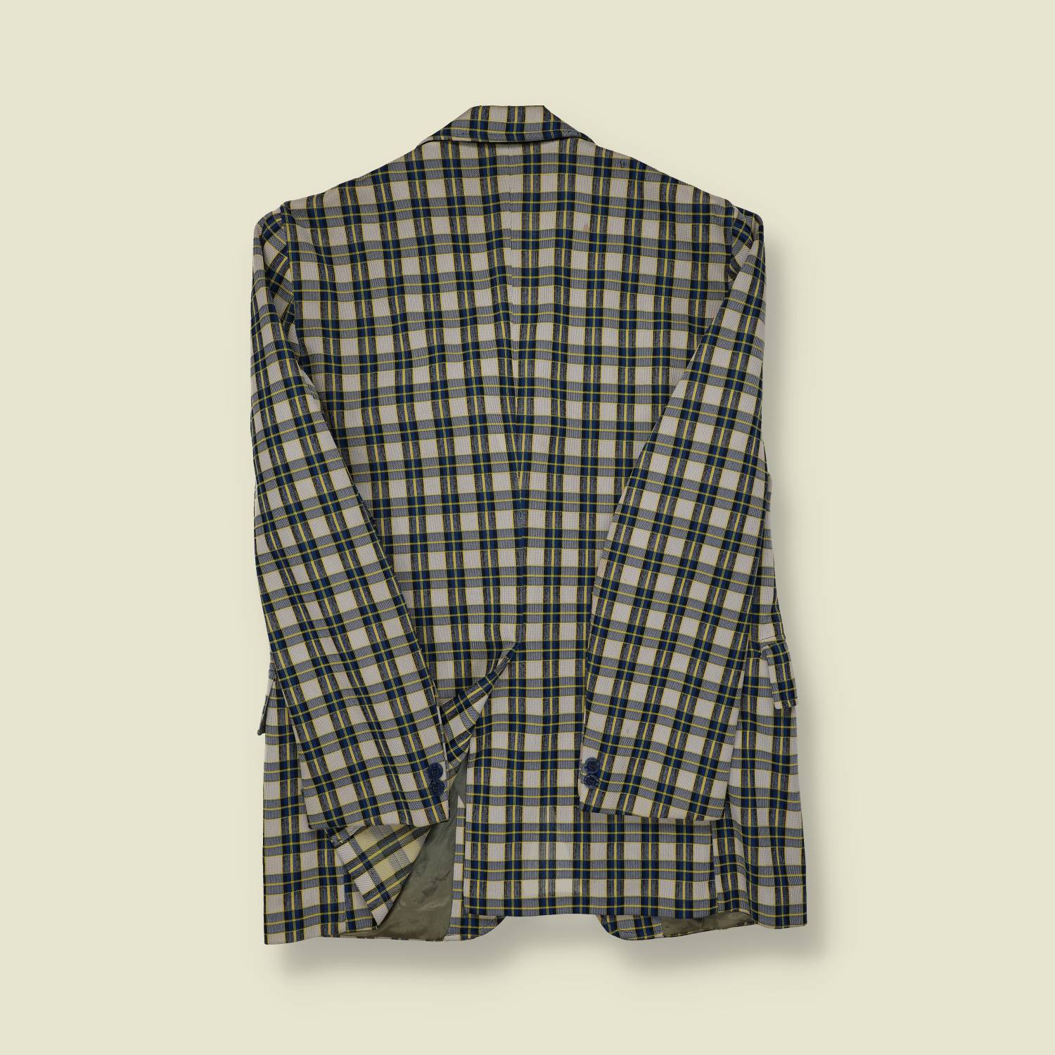 1970s Sandbrooke Plaid Blazer - M