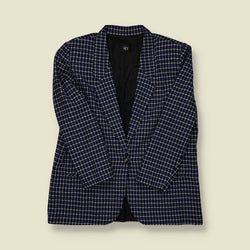 1980s Toby Checked Blazer - L