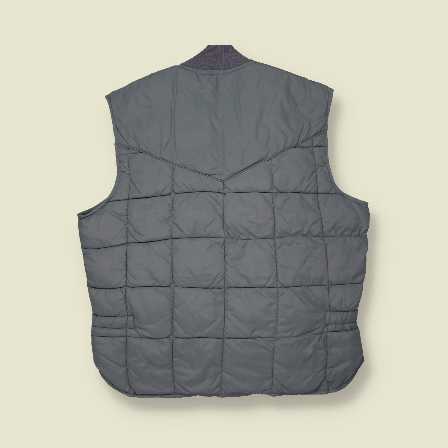 1970s Walls Western Quilted Nylon Vest - L/XL