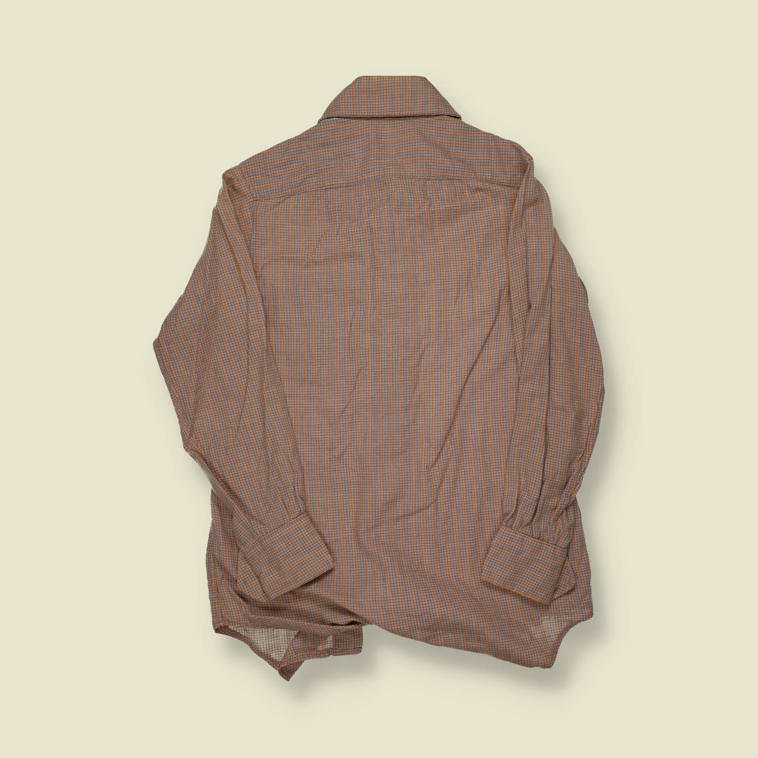 1970s Checked Button Down Shirt - XS/S