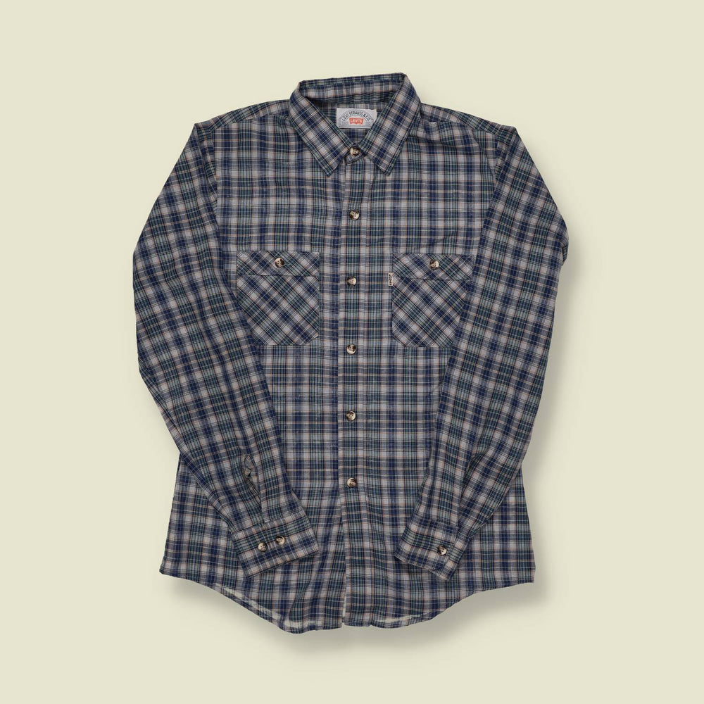 1970s Levi’s Plaid Work Shirt - S