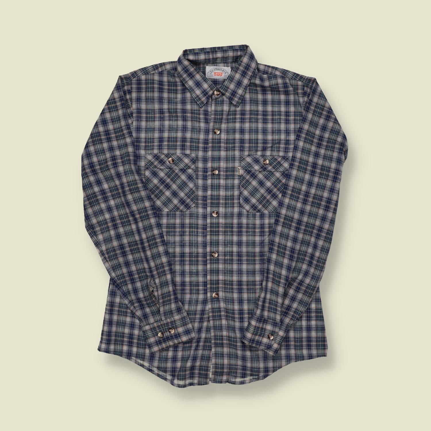 1970s Levi’s Plaid Work Shirt - S