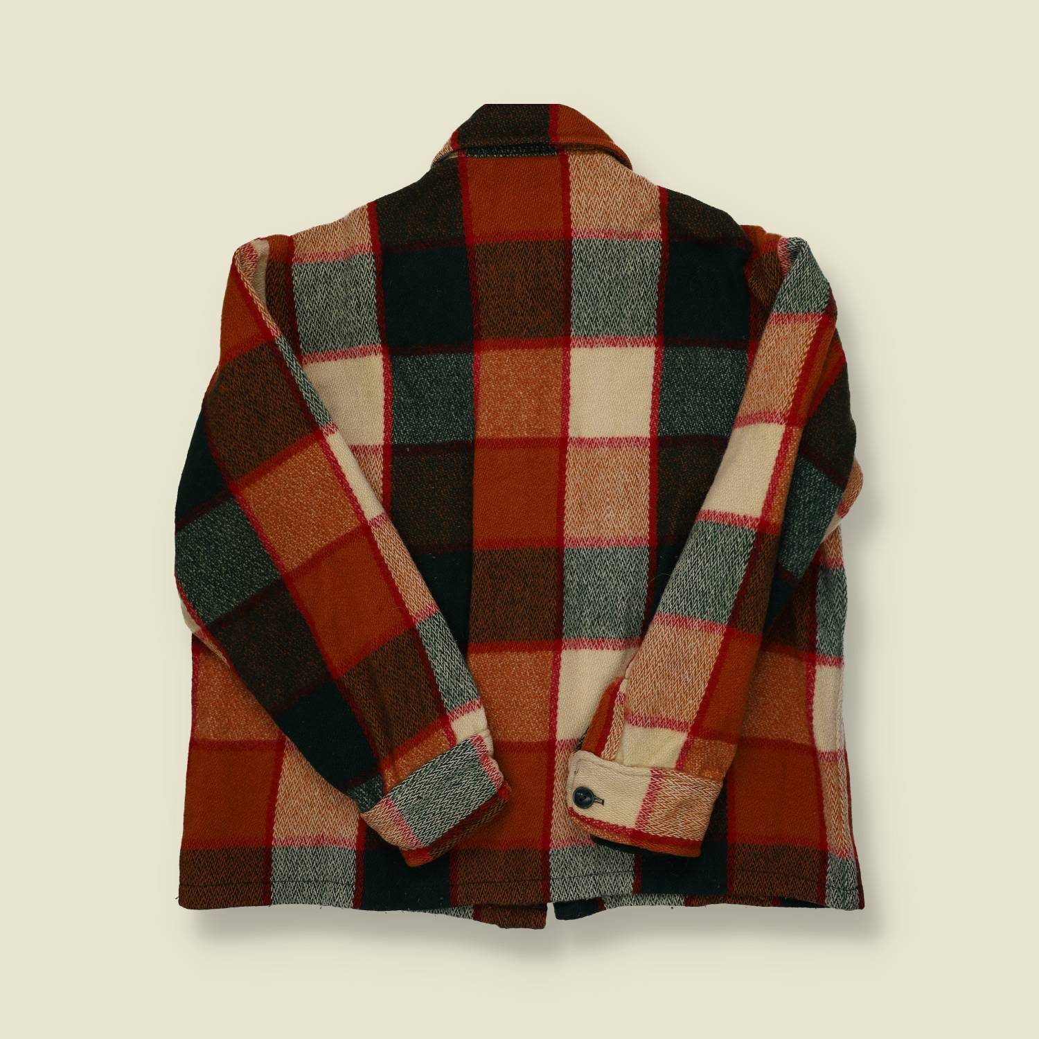 1970s Woolrich Wool Plaid Hunting Shirt - S/M