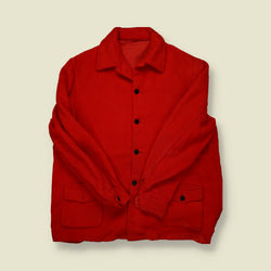 1940s–50s Red Wool Hunting Jacket - L