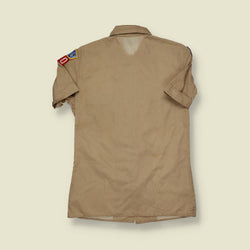 1980s Boy Scouts of America Uniform Shirt – Patched - S