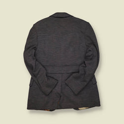 1970s | Cortofil | Sports Coat – Charcoal with Printed Lining - S
