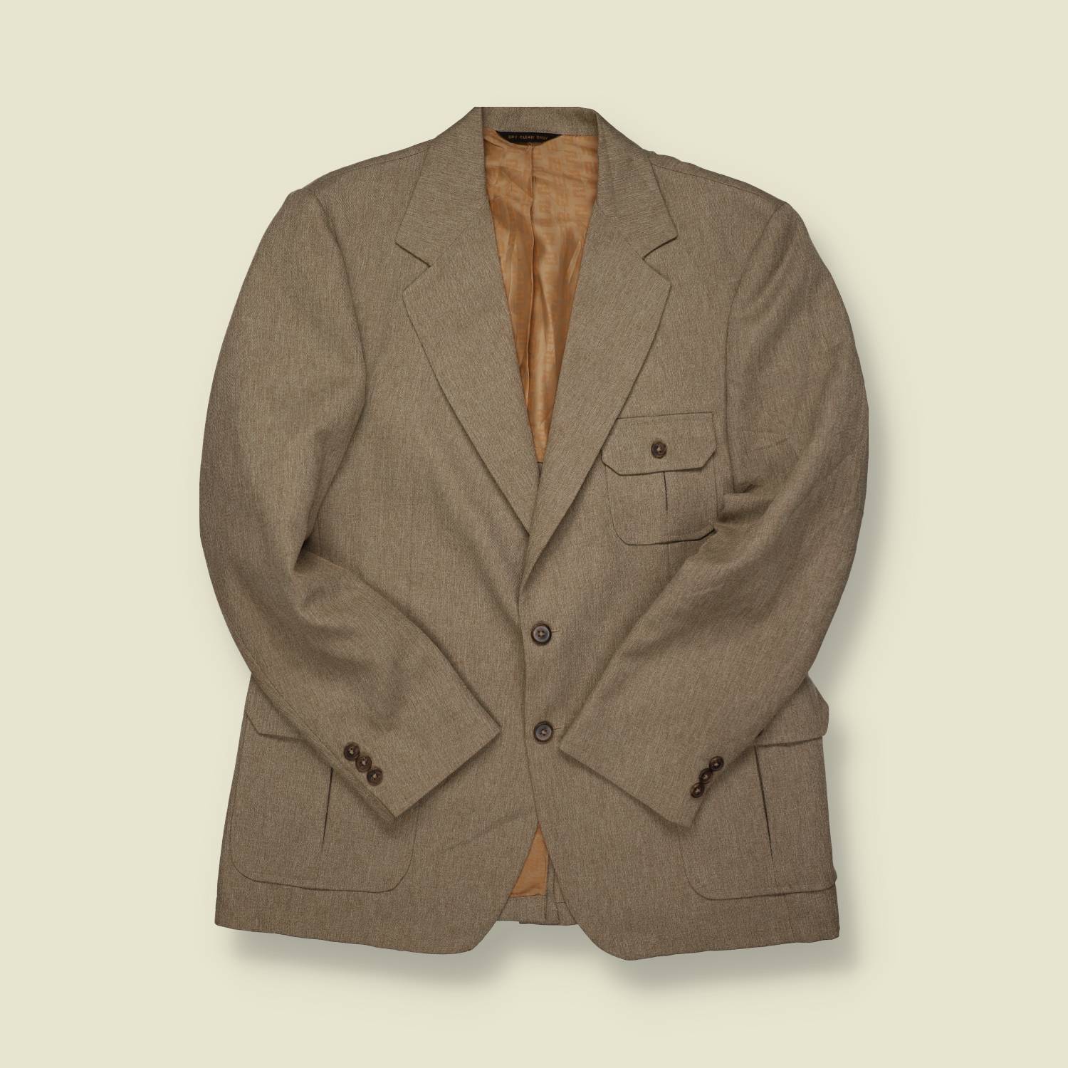 1970s | Farah | Sports Coat – Taupe - M